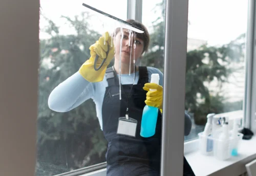 Nettoyage de vitres intérieures et extérieures à Sarras